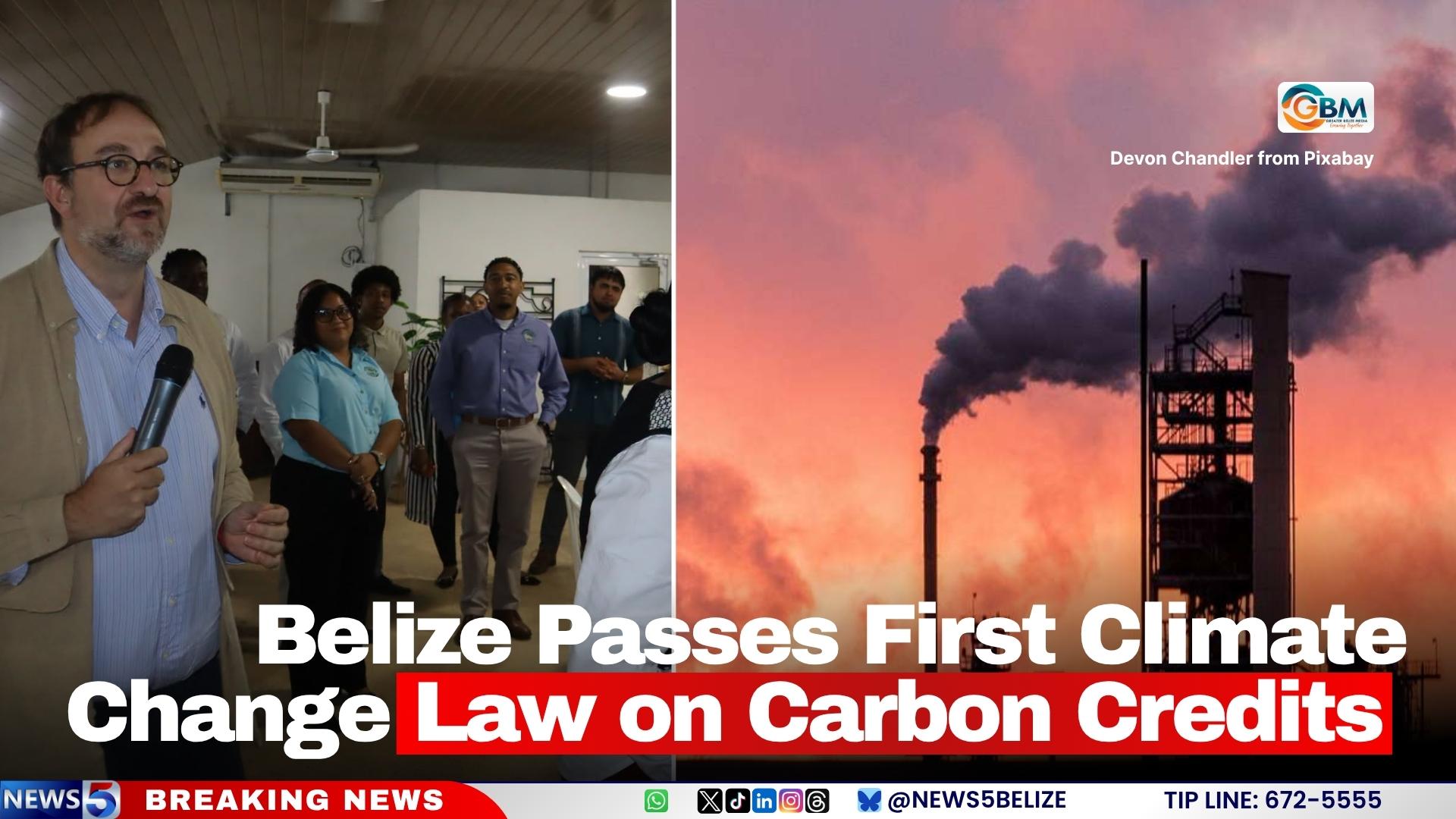 Belize Passes First Climate Change Law on Carbon Credits