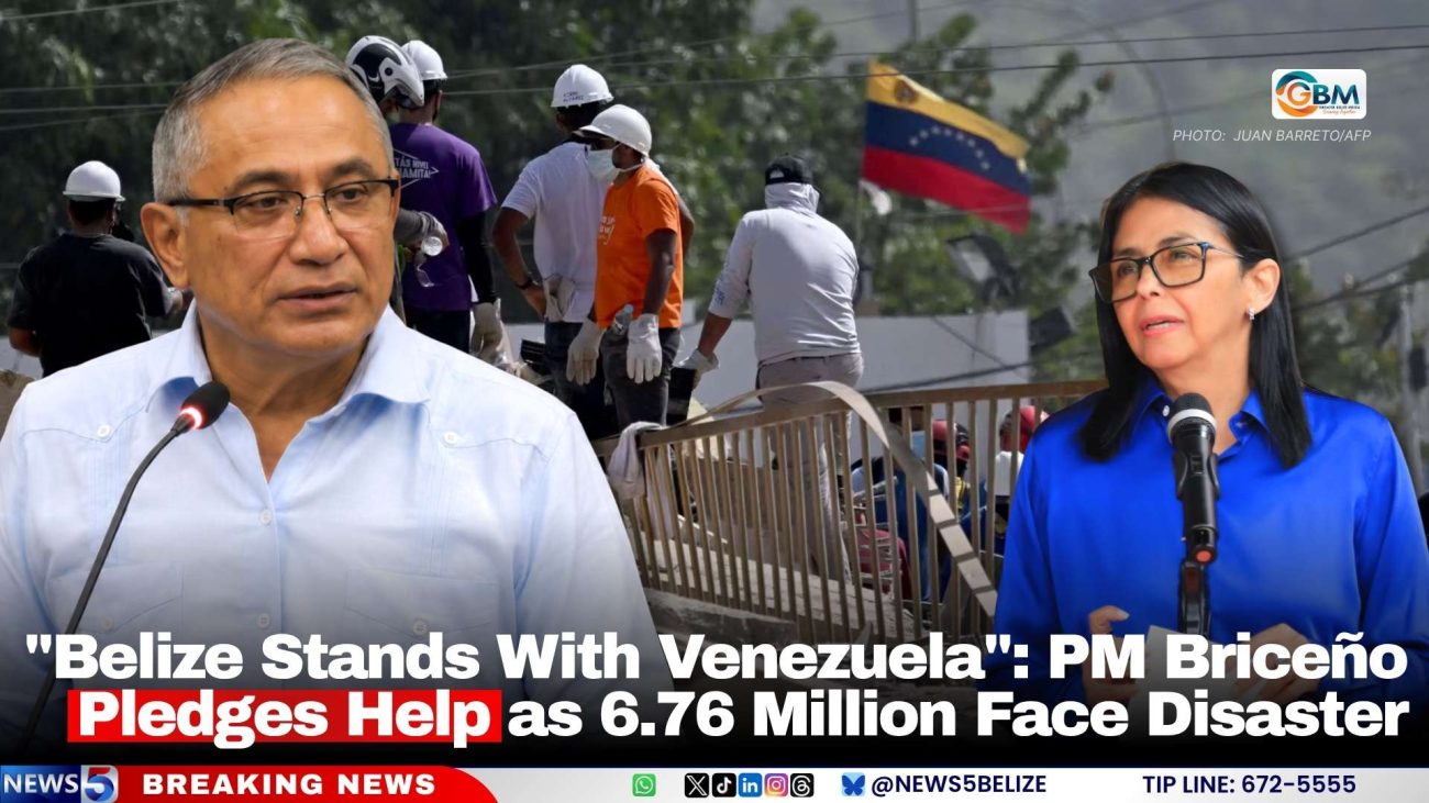 "Belize Stands With Venezuela": PM Briceño Pledges Help as 6.76 Million Face Disaster