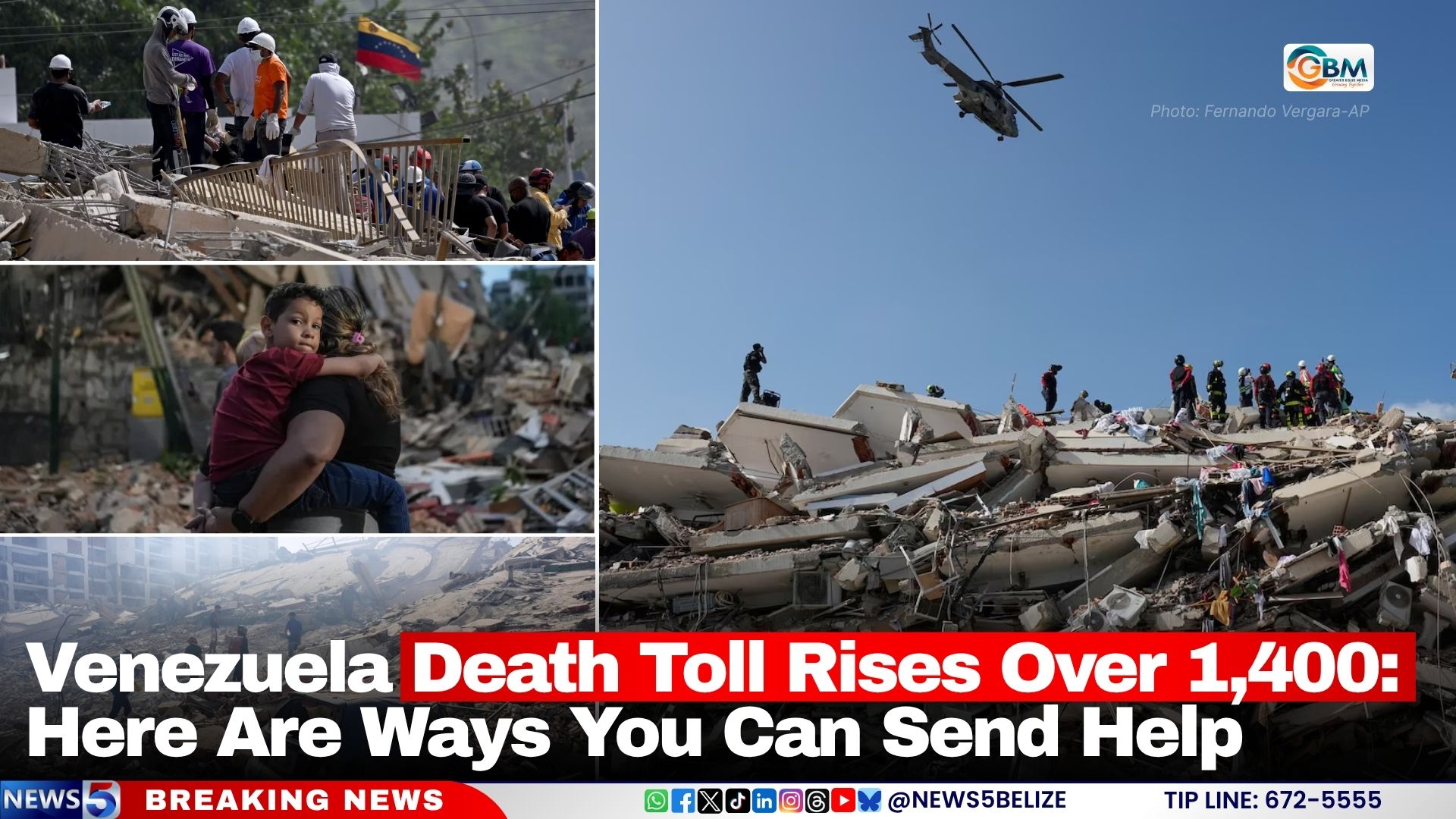 Venezuela Death Toll Rises Over 1,400: Here Are Ways You Can Send Help
