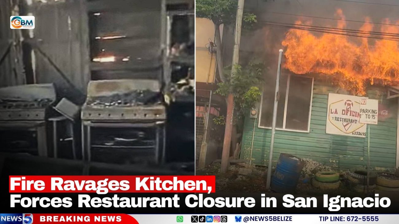 Fire Ravages Kitchen, Forces Restaurant Closure in San Ignacio