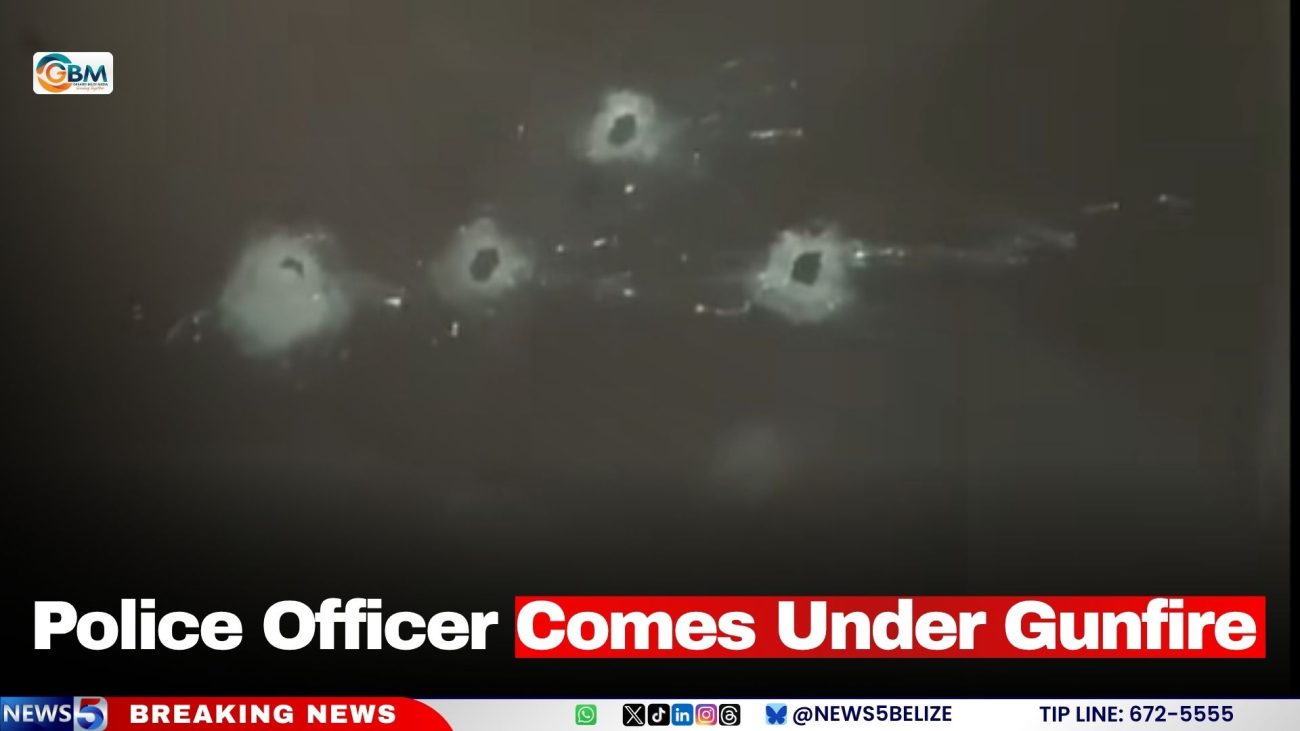 Police Officer Comes Under Gunfire