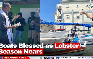 Boats Blessed as Lobster Season Nears