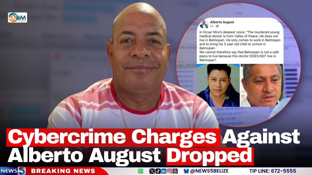 Cybercrime Charges Against Alberto August Dropped