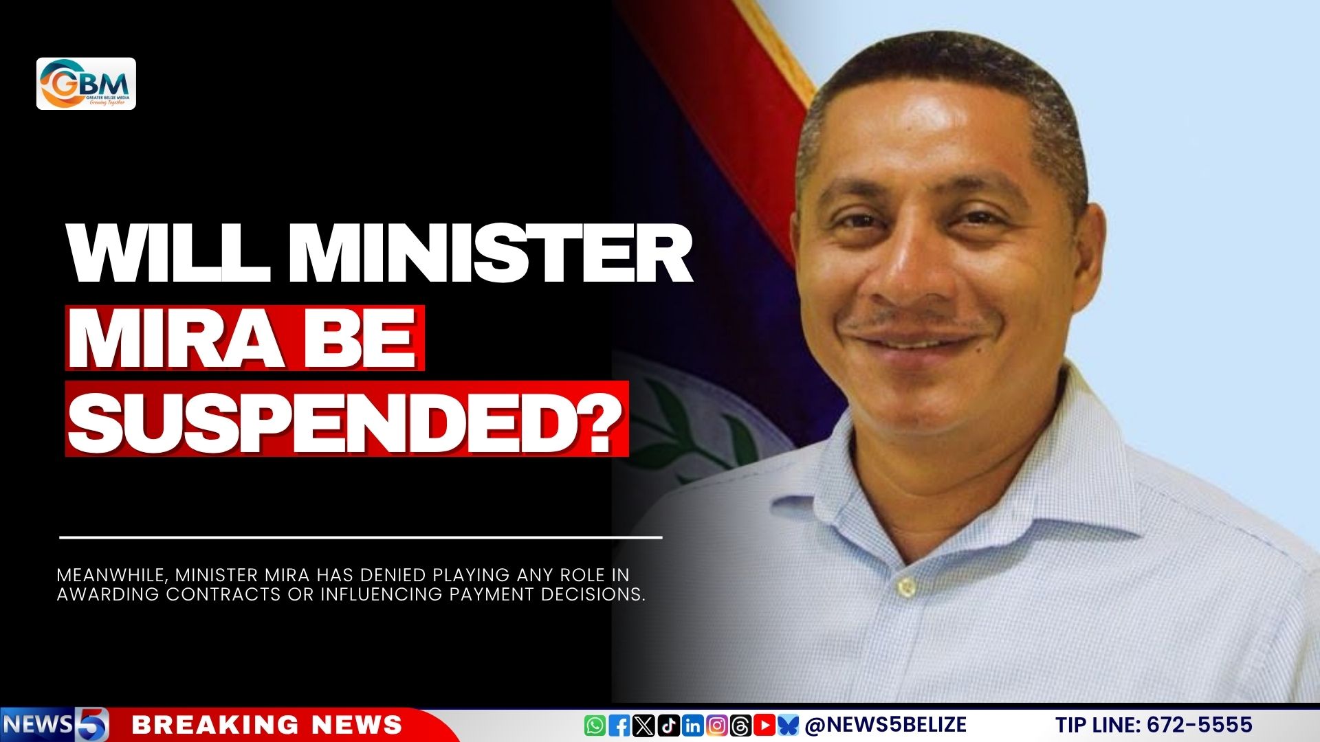 Will Minister Mira Be Suspended?