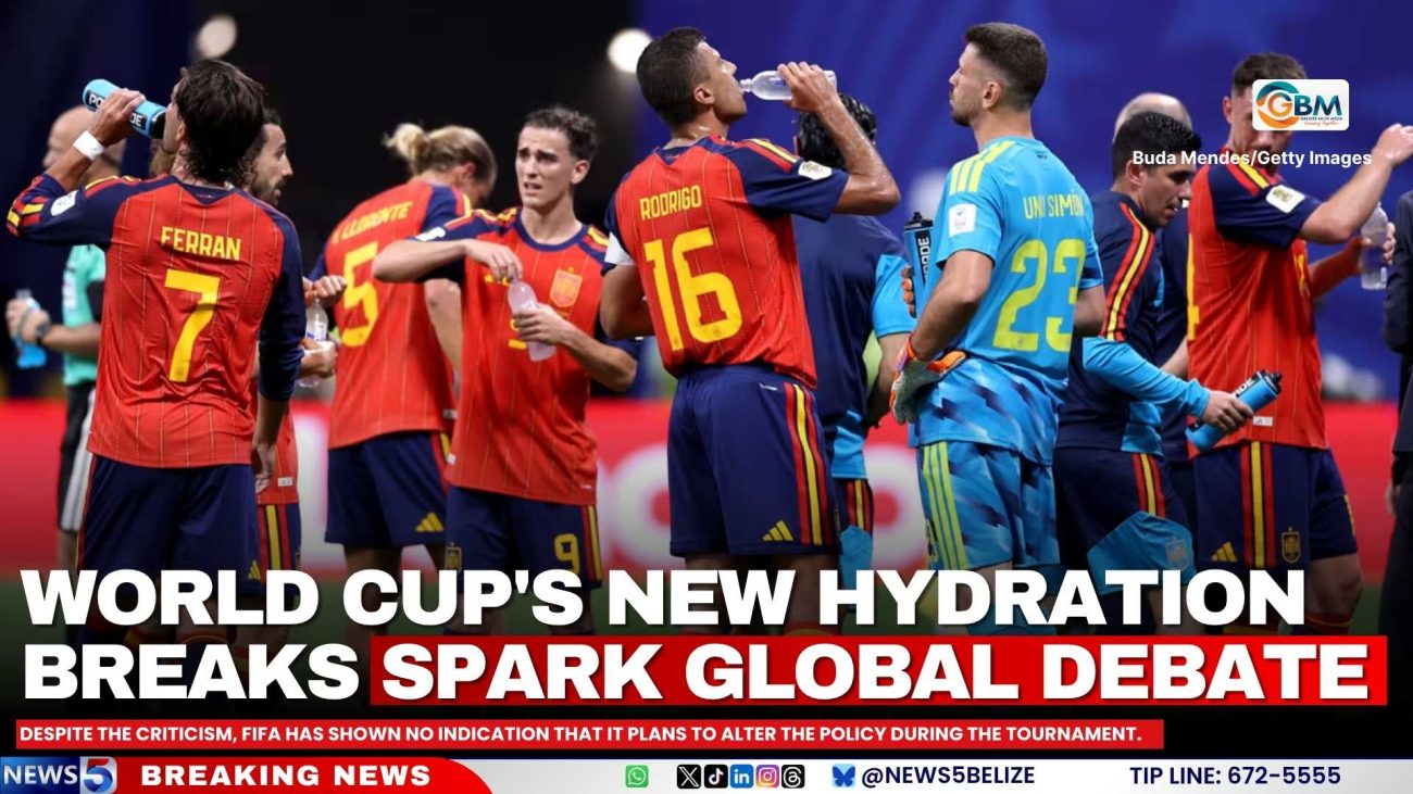 World Cup's New Hydration Breaks Spark Global Debate