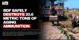 BDF Safely Destroys 20.6 Metric Tons of Aging Ammunition