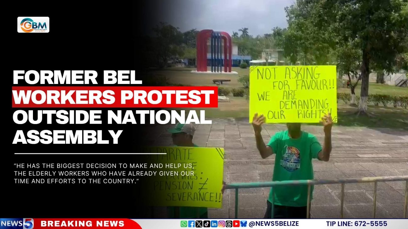 Former BEL Workers Protest Outside National Assembly