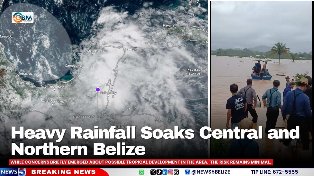 Heavy Rainfall Soaks Central and Northern Belize