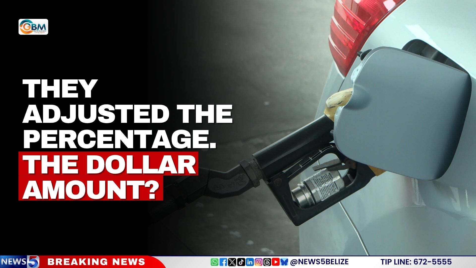 They Adjusted the Percentage. The Dollar Amount