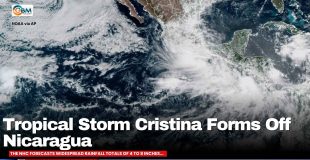 Tropical Storm Cristina Forms Off Nicaragua