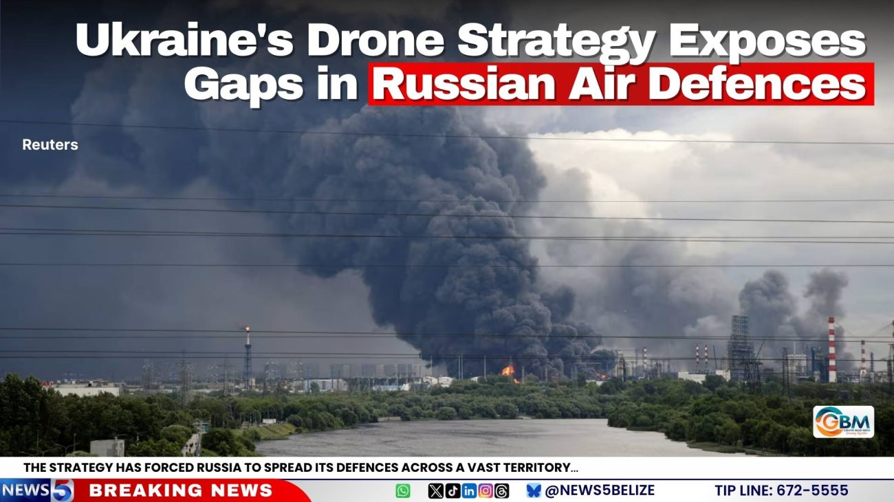 Ukraine's Drone Strategy Exposes Gaps in Russian Air Defences