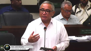 Prime Minister John Briceño