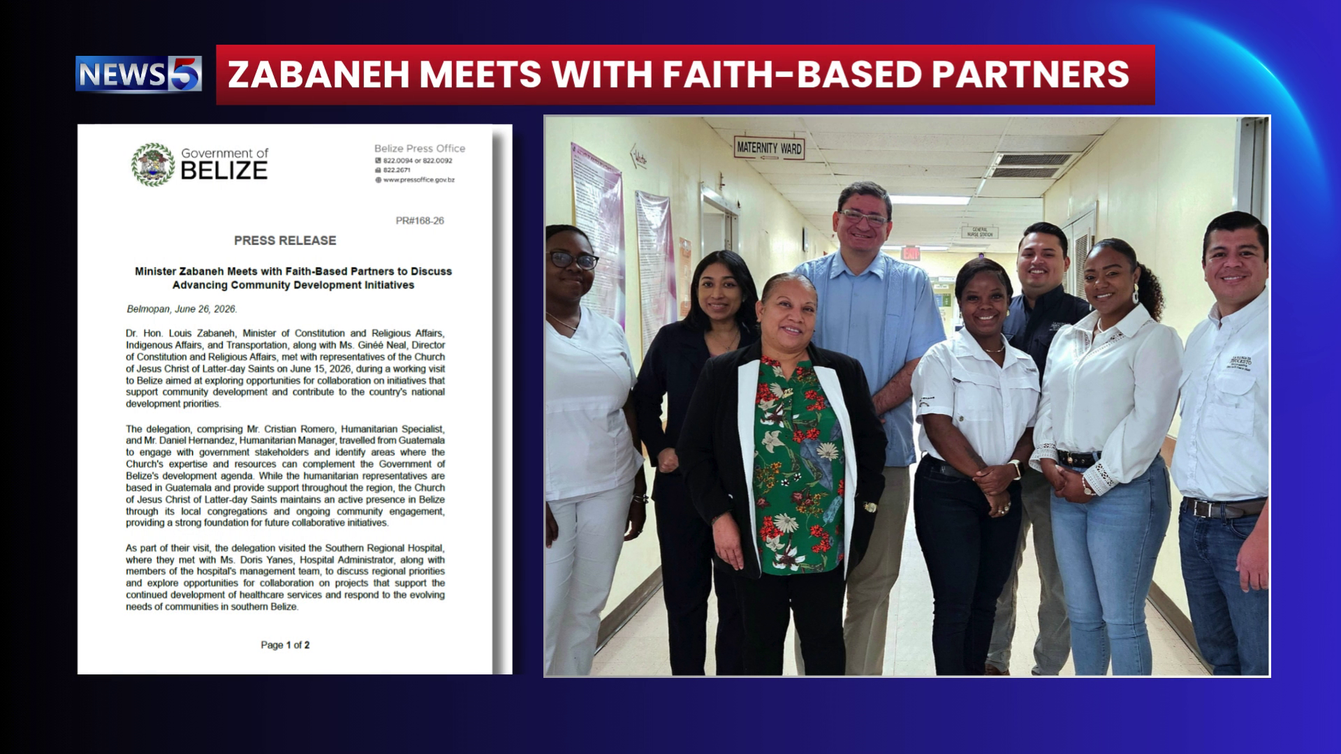 Minister Zabaneh Leads New Faith-Based Partnership Drive
