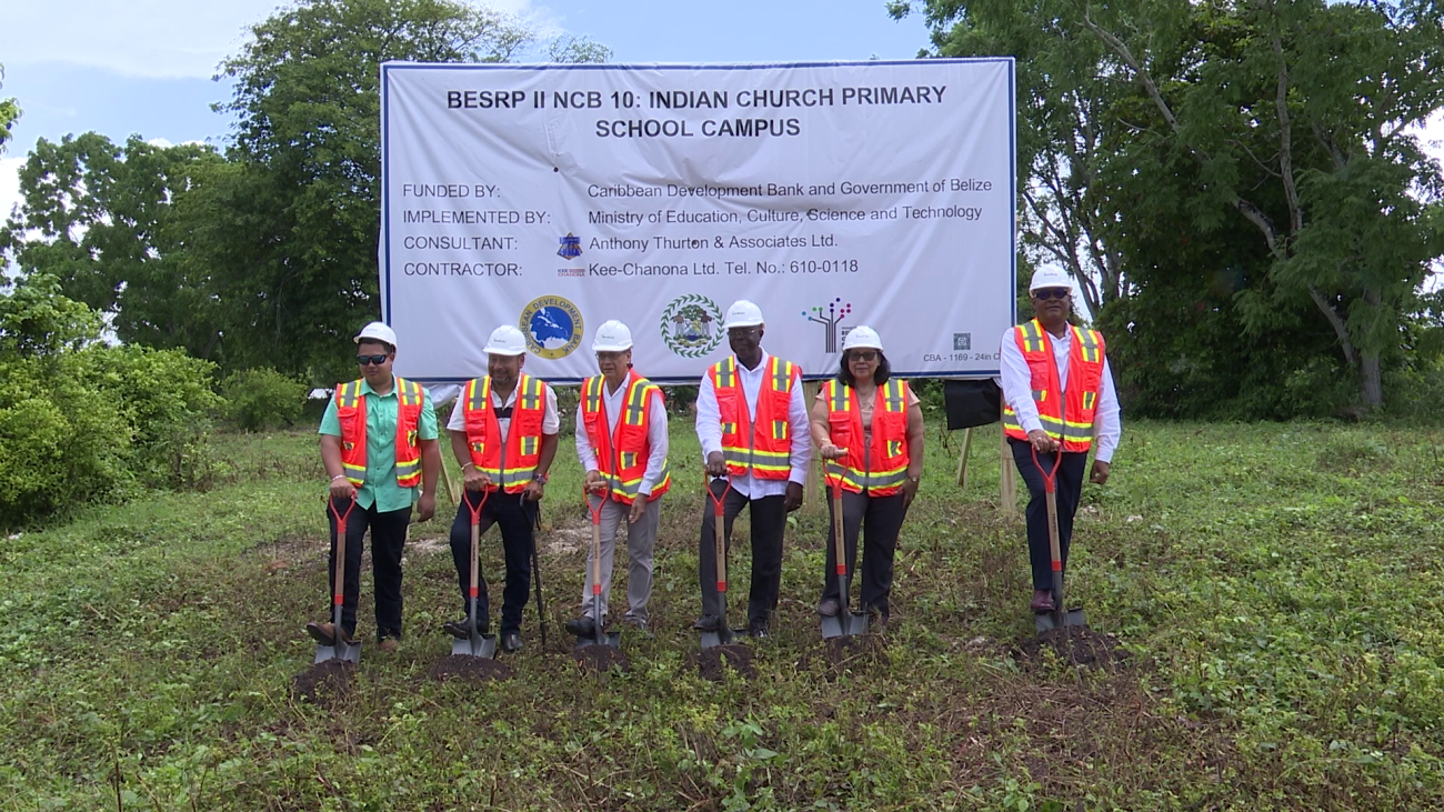 Groundbreaking For Indian Church Government School