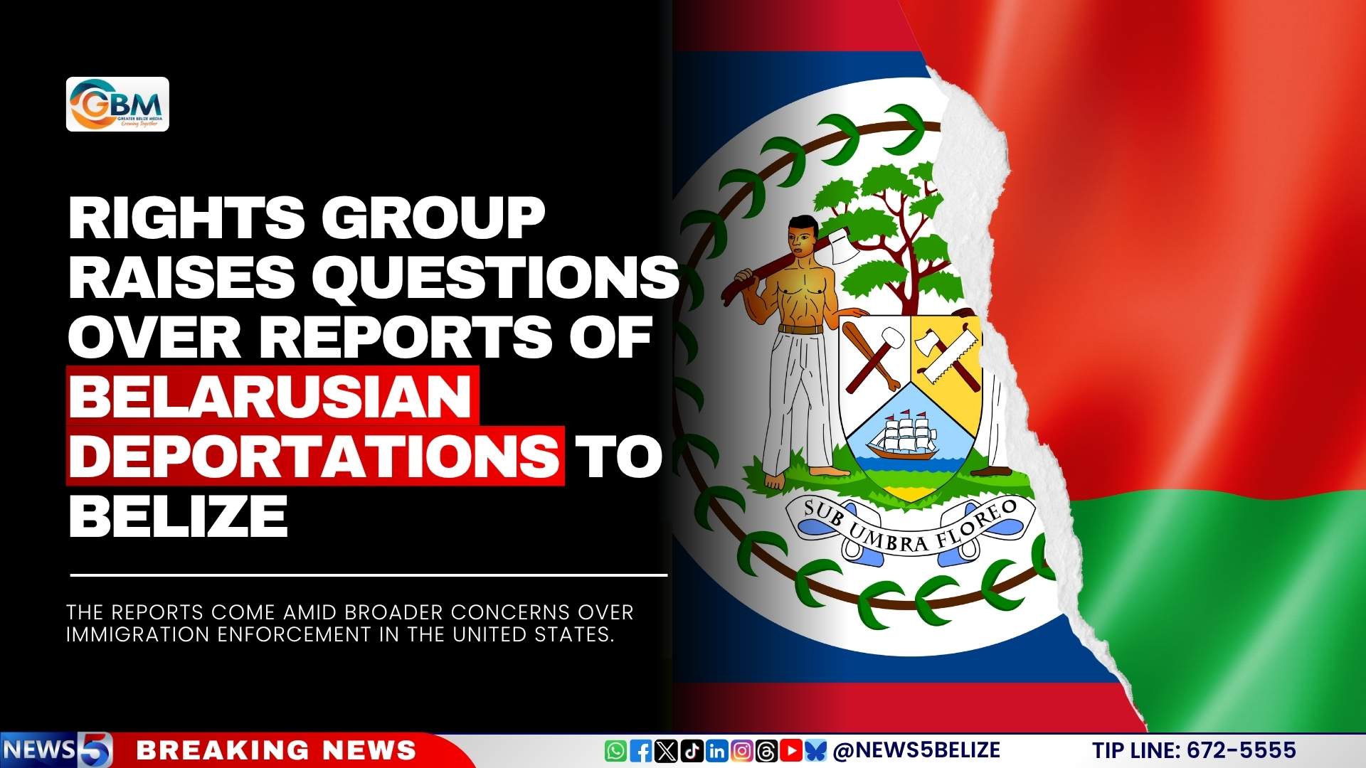 Rights Group Raises Questions Over Reports of Belarusian Deportations to Belize