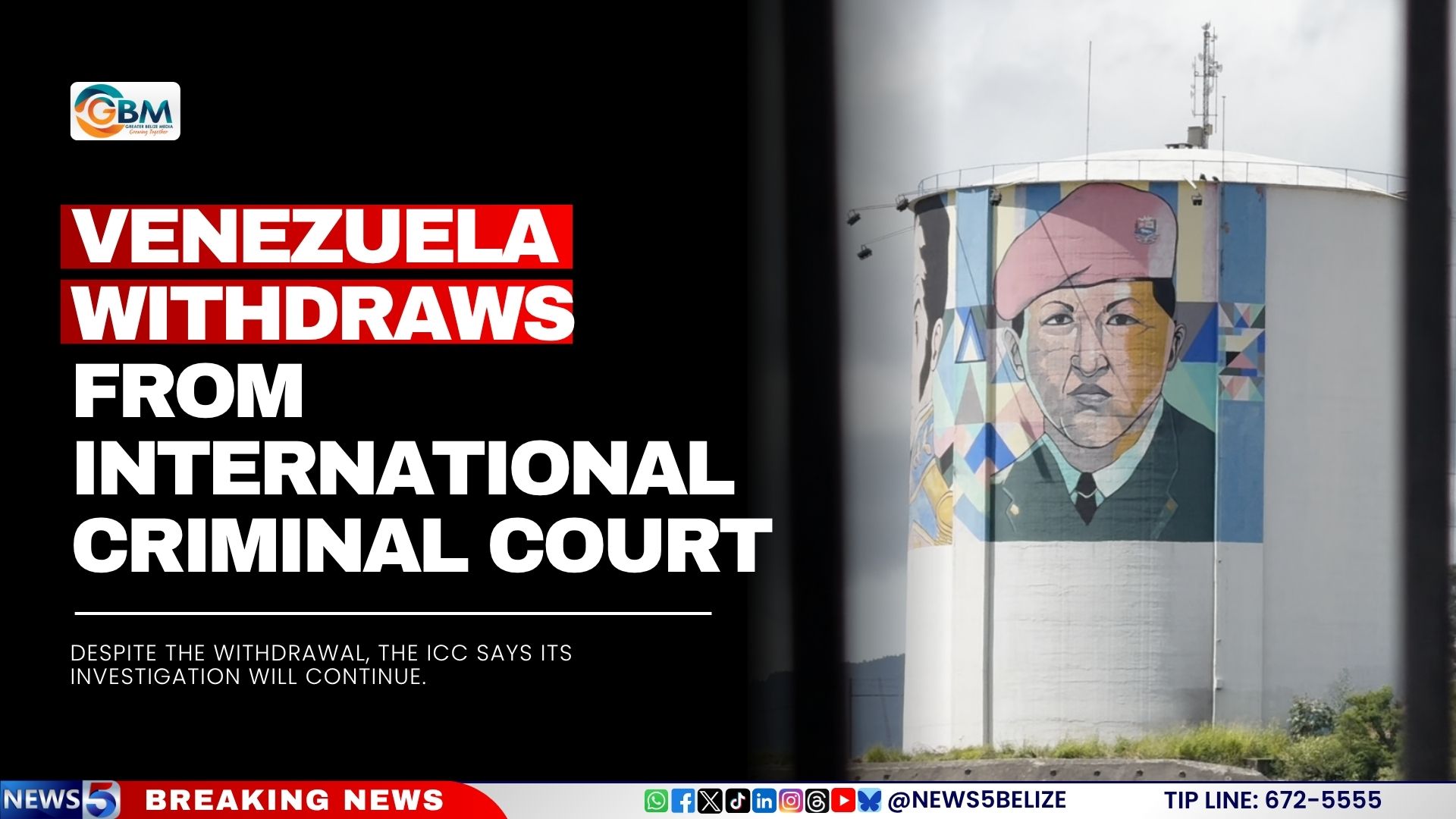 Venezuela Withdraws from International Criminal Court