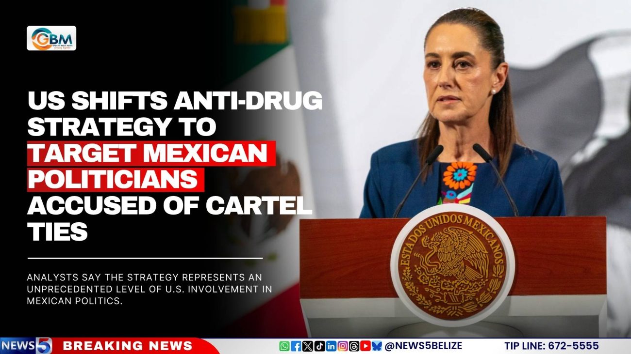 US Shifts Anti-Drug Strategy to Target Mexican Politicians Accused of Cartel Ties