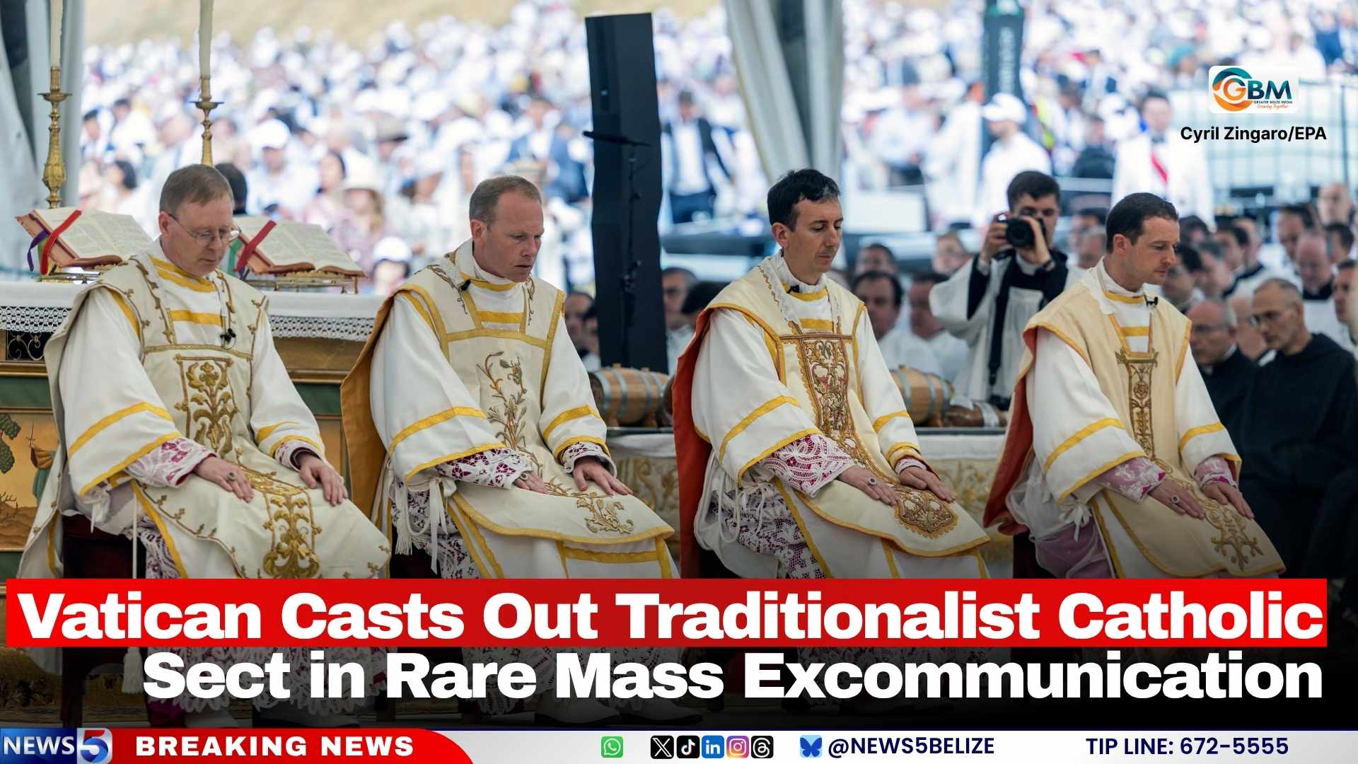 Vatican Casts Out Traditionalist Catholic Sect in Rare Mass Excommunication