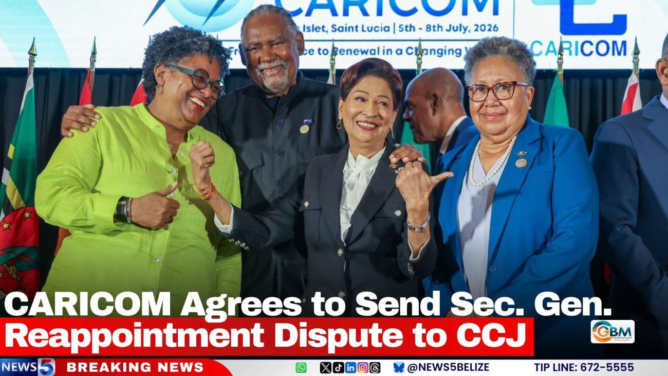 CARICOM Agrees to Send Sec. Gen. Reappointment Dispute to CCJ