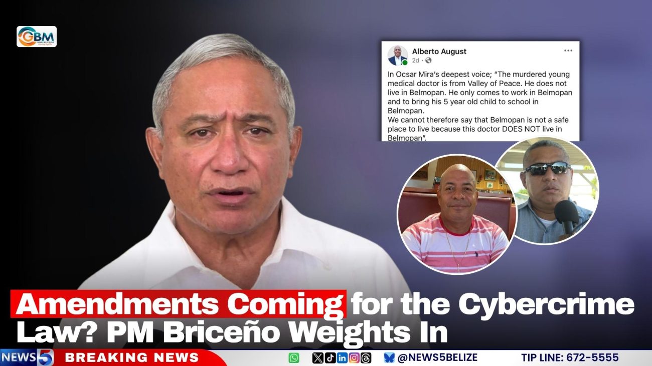 Amendments Coming for the Cybercrime Law? PM Briceño Weights In