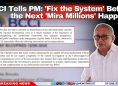 BCCI Tells PM: 'Fix the System' Before the Next 'Mira Millions' Happens