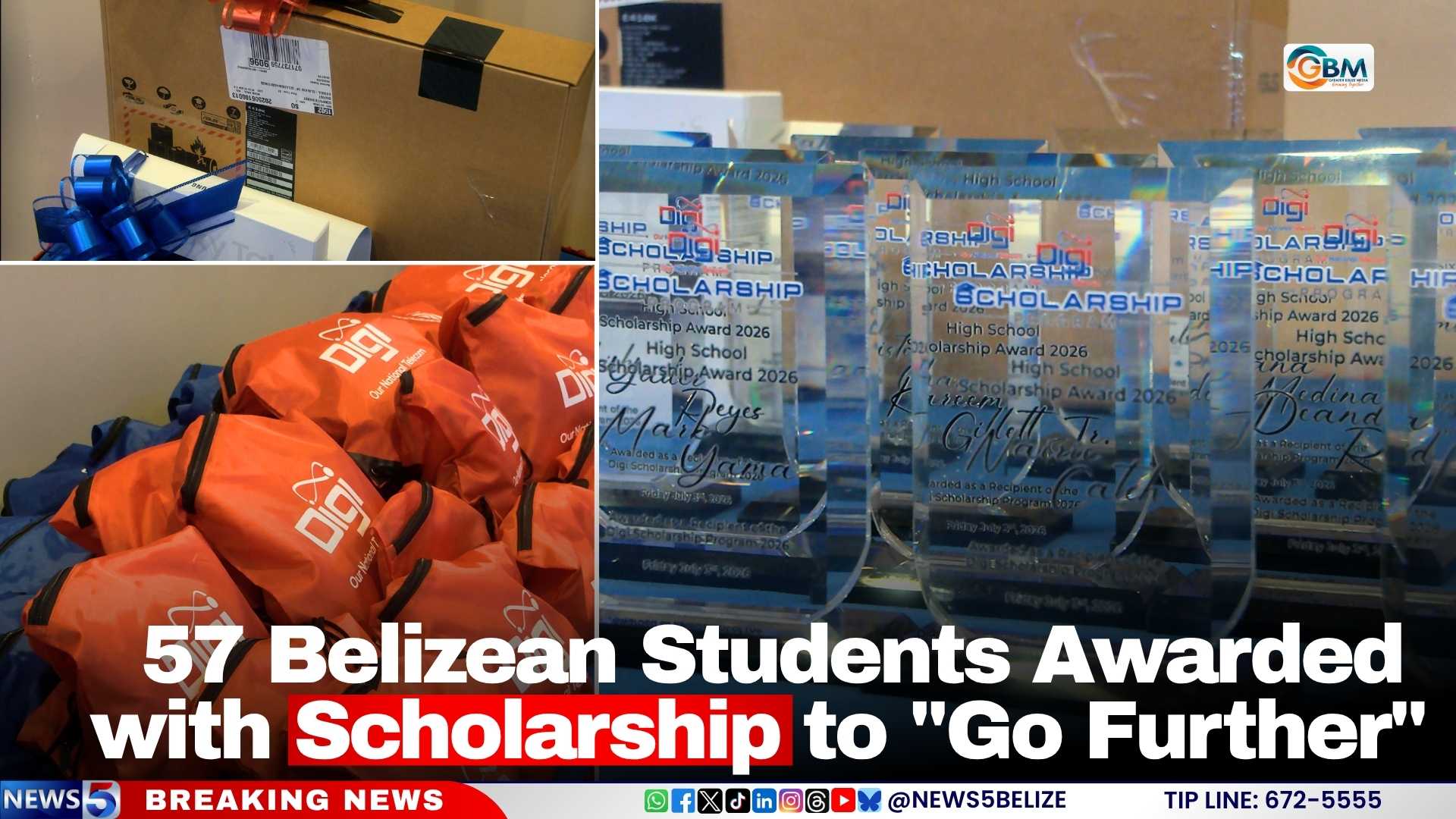 57 Belizean Students Awarded with Scholarship to "Go Further"