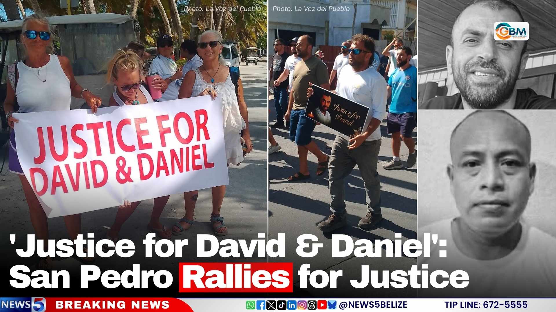 'Justice for David & Daniel': San Pedro Rallies for Justice
