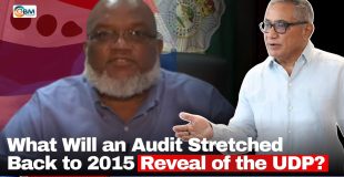 What Will an Audit Stretched Back to 2015 Reveal of the UDP?