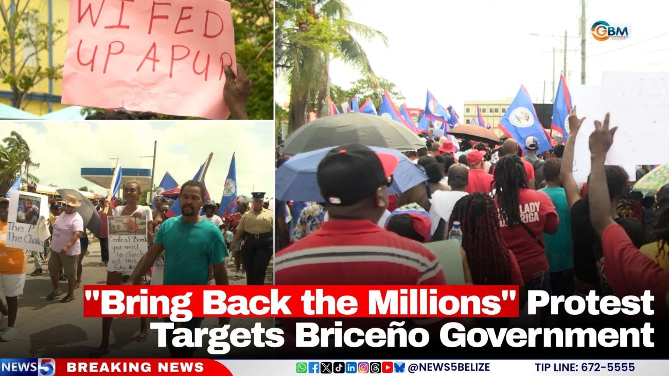 "Bring Back the Millions" Protest Targets Briceño Government