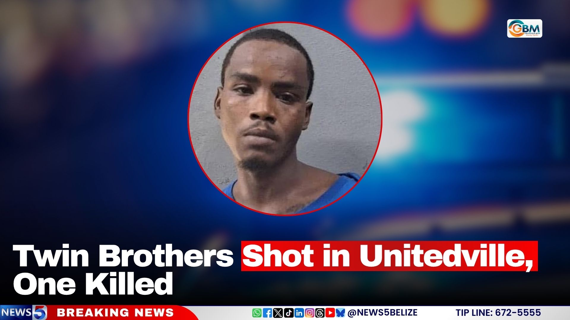 Twin Brothers Shot in Unitedville, One Killed