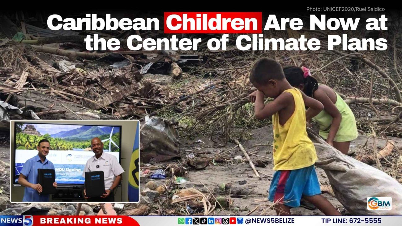 Caribbean Children Are Now at the Center of Climate Plans