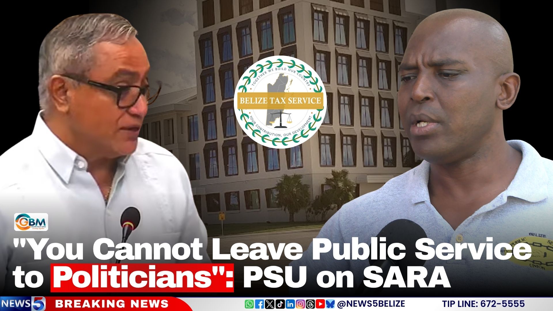 "You Cannot Leave Public Service to Politicians": PSU on SARA