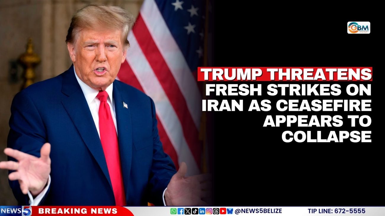 Trump Threatens Fresh Strikes on Iran as Ceasefire Appears to Collapse