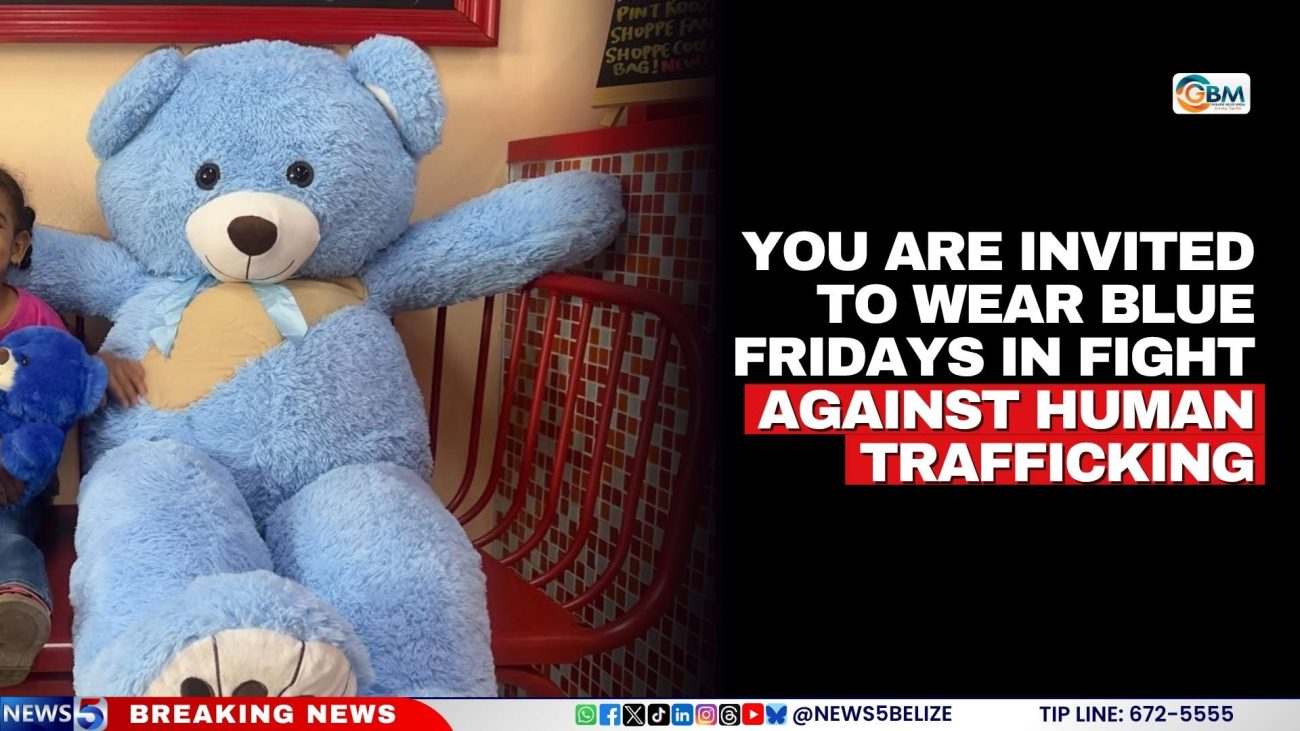 You Are Invited to Wear Blue Fridays to Fight Against Human Trafficking