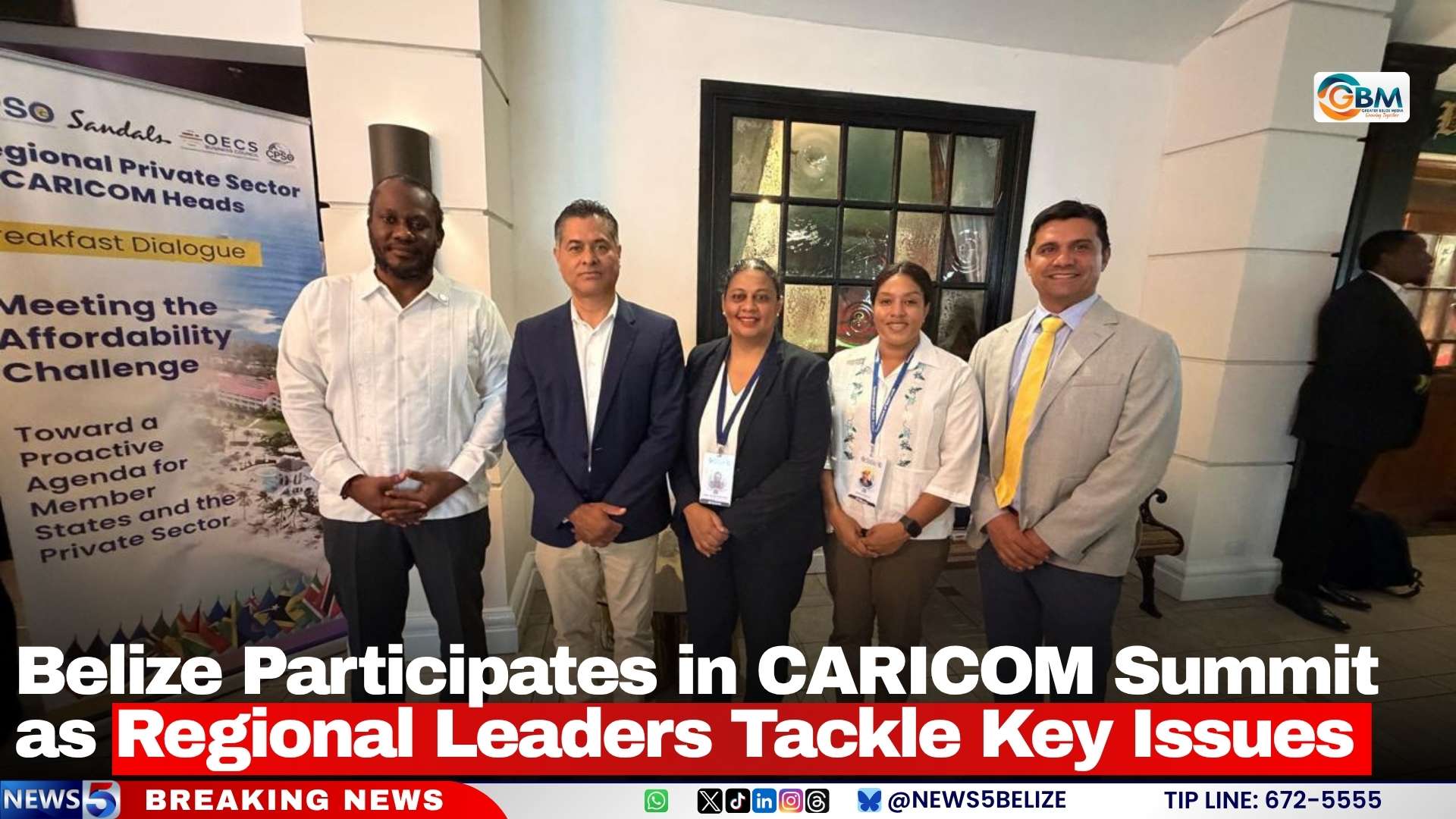 Belize Participates in CARICOM Summit as Regional Leaders Tackle Key Issues