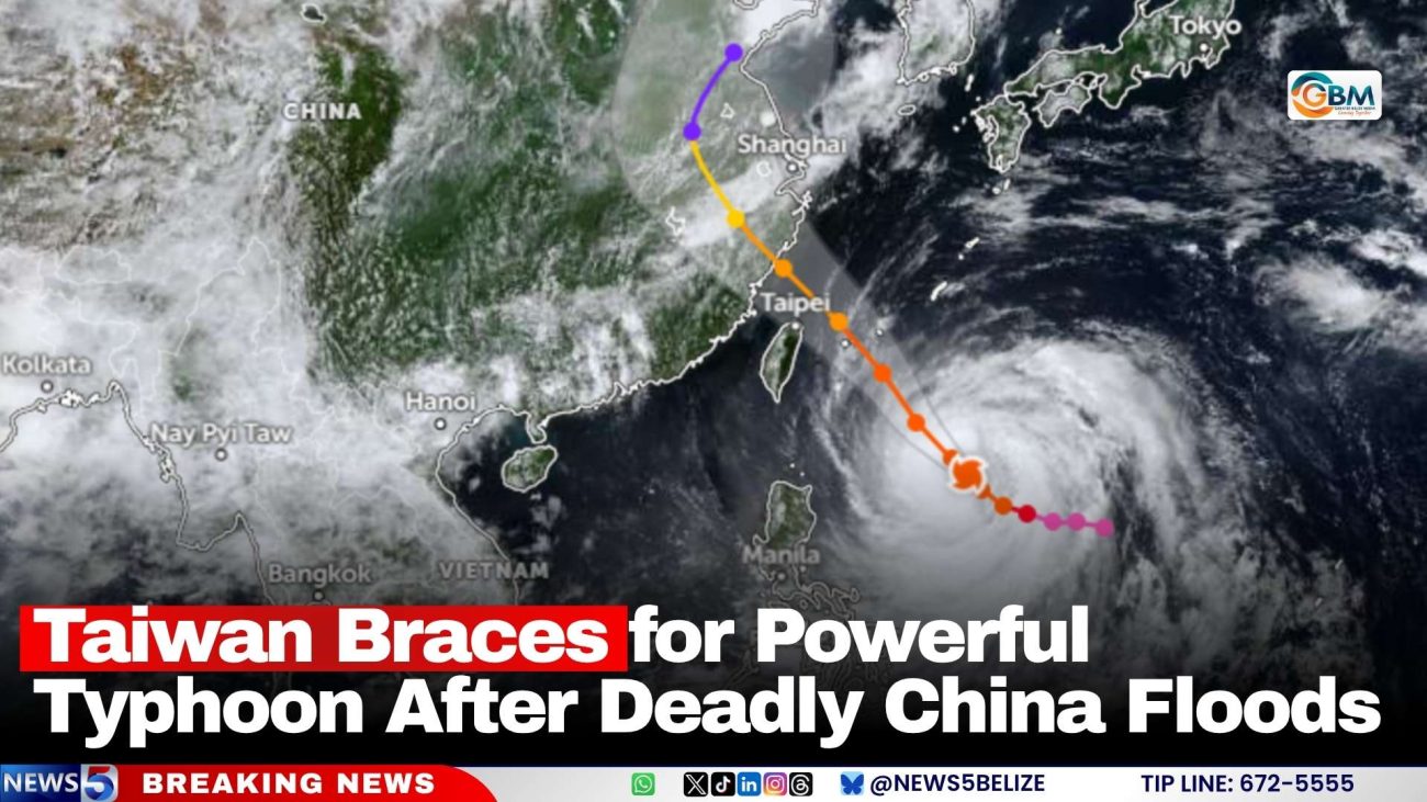 Taiwan Braces for Powerful Typhoon After Deadly China Floods