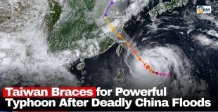 Taiwan Braces for Powerful Typhoon After Deadly China Floods