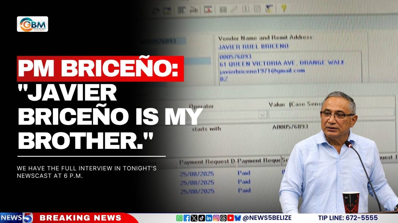 PM Briceño: "Javier Briceño is my Brother."