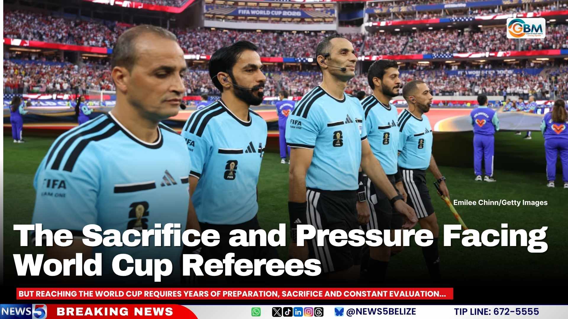 The Sacrifice and Pressure Facing World Cup Referees