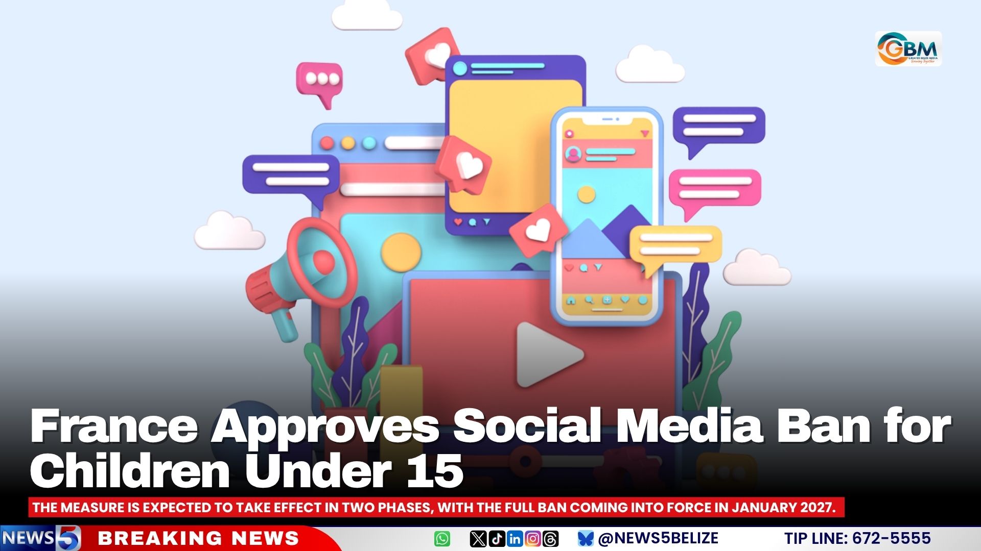 France Approves Social Media Ban for Children Under 15