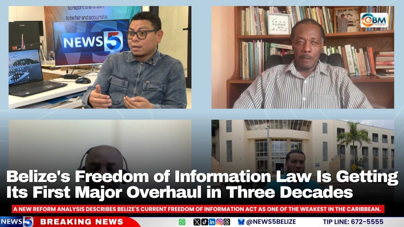 Belize's Freedom of Information Law Is Getting Its First Major Overhaul in Three Decades