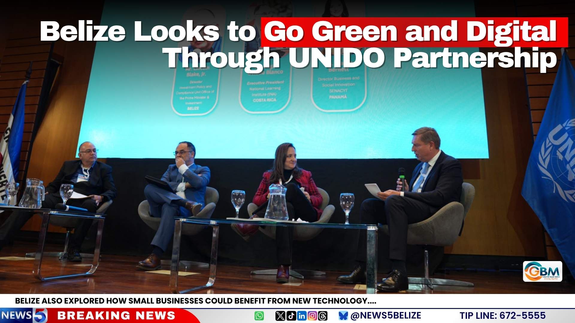 Belize Looks to Go Green and Digital Through UNIDO Partnership