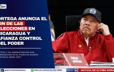 Ortega anuncia el fin de las elecciones en Nicaragua y afianza control del poder