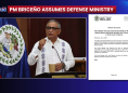 PM Briceño Takes Direct Control of Defense Ministry