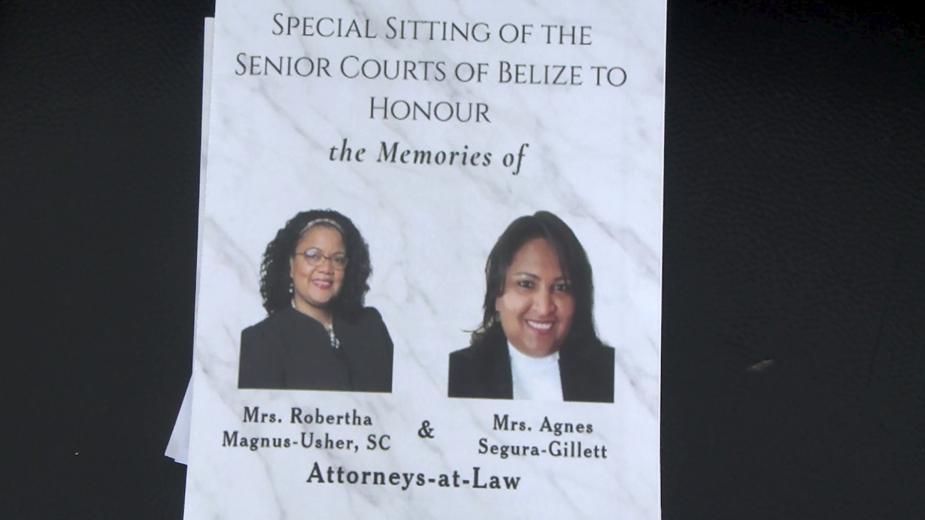 Special Sitting Held for Two Pillars of Belize’s Justice System