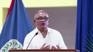 Prime Minister John Briceño