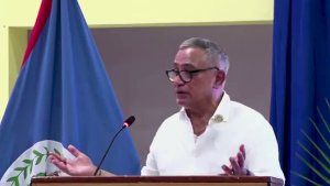 Prime Minister John Briceño