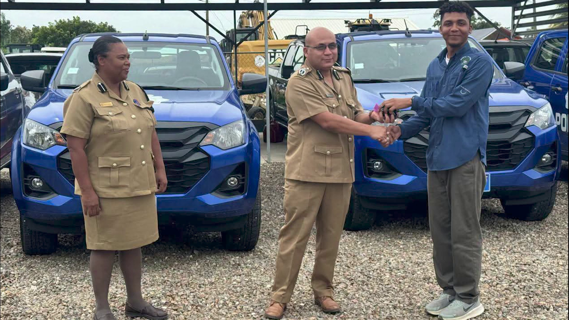 D-Max Pickups Assigned to Crime-Fighting Units