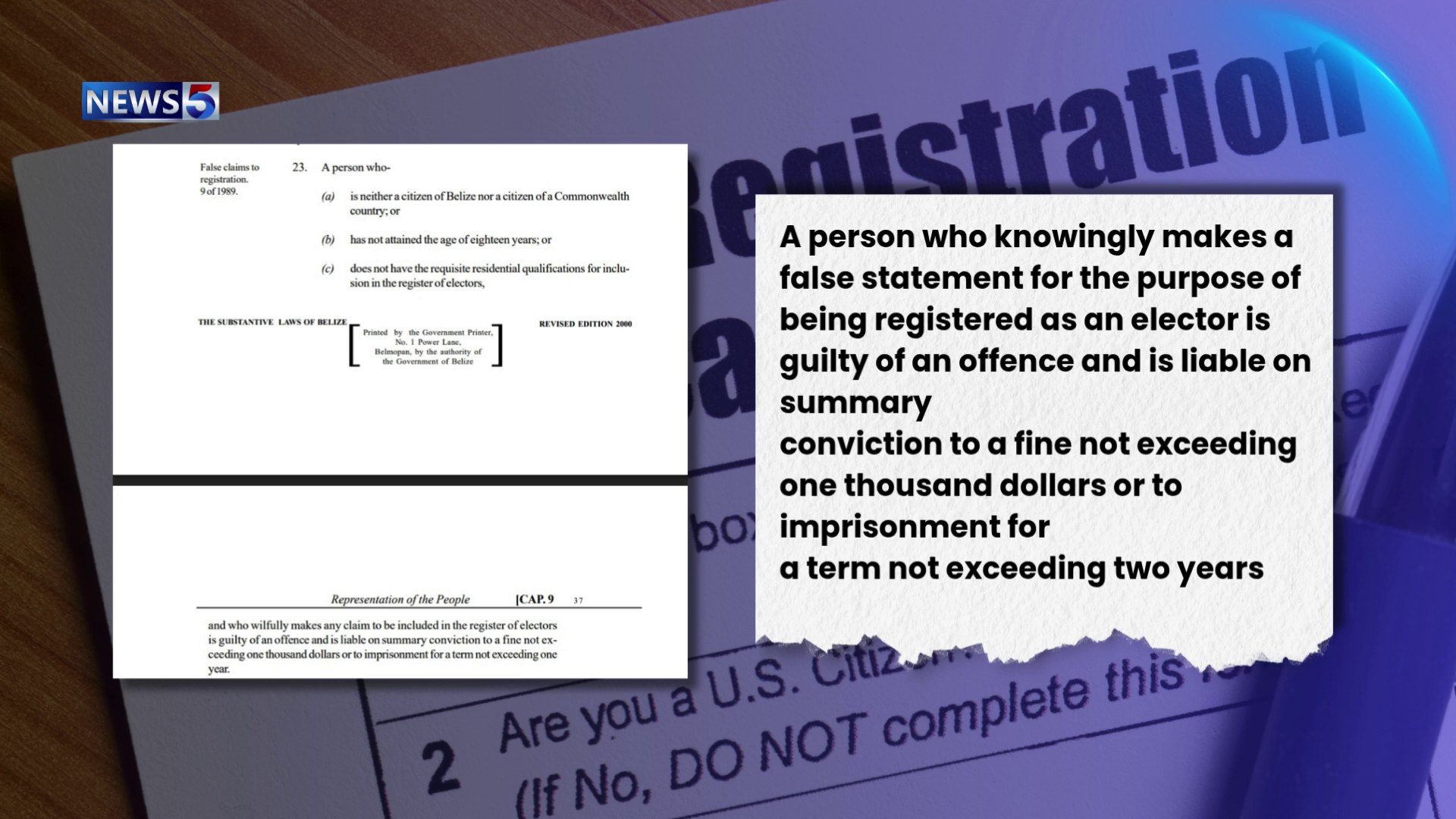 Iguana Street Dispute Highlights Election Registration Concerns