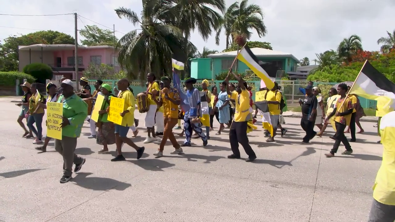 Belizeans Stand in Solidarity with Displaced Garinagu in Honduras